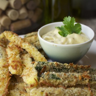 Crispy Parmesan Zucchini Fries