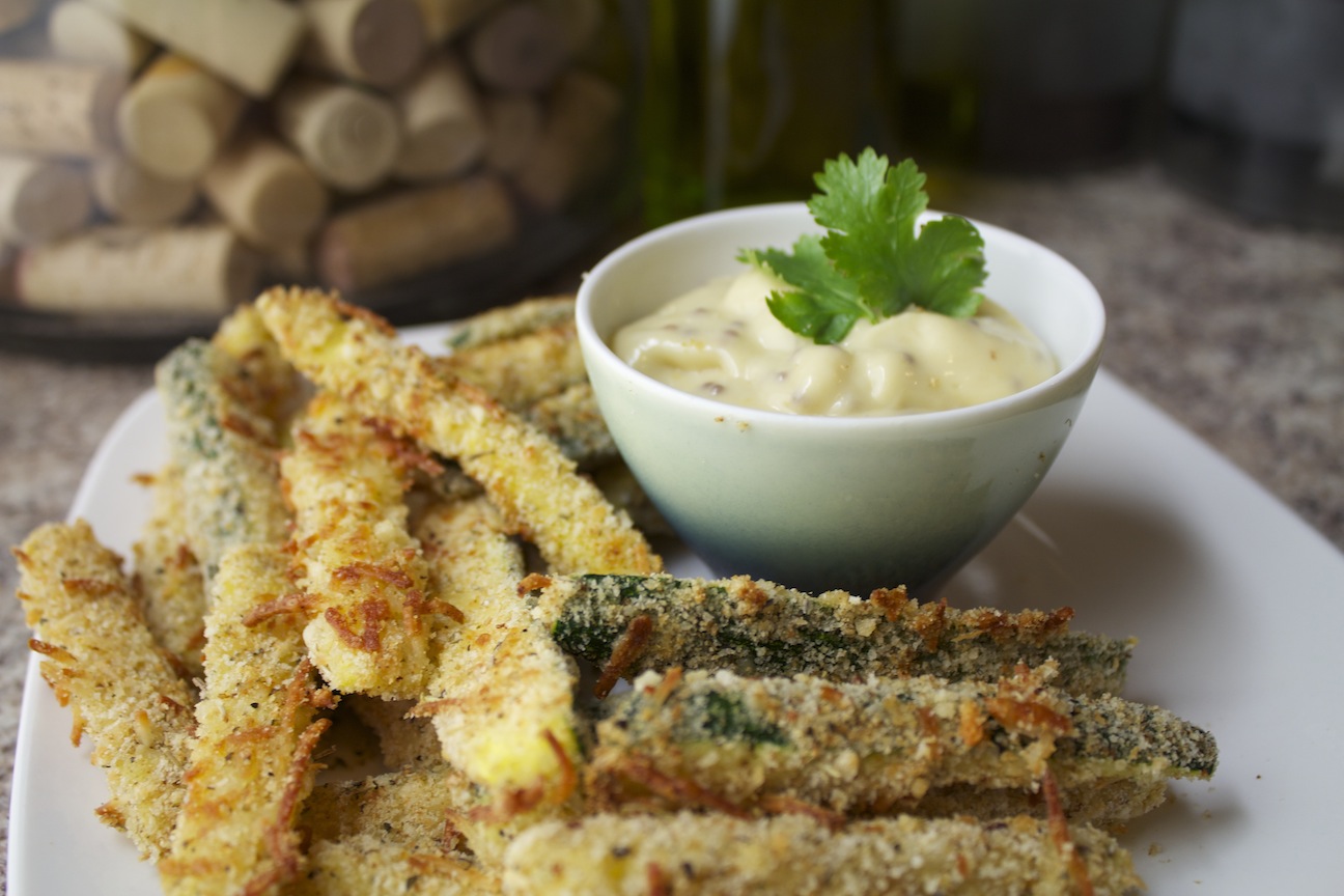 Crispy Parmesan Zucchini Fries