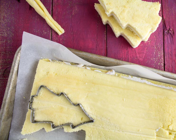 Cutting out the Snack Cakes