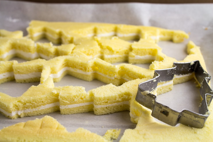 Cutting out the Snack Cakes