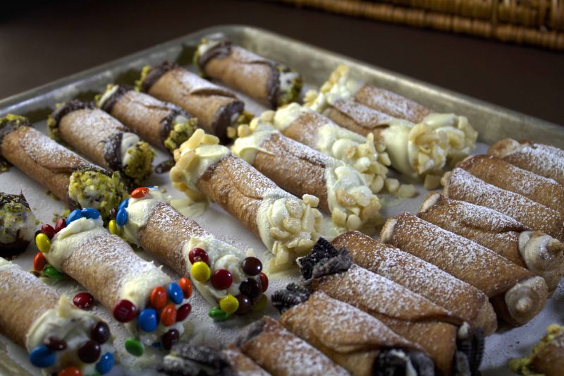 Homemade Cannoli