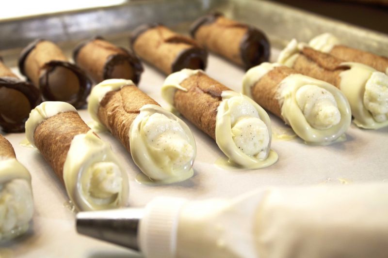 Homemade Cannoli