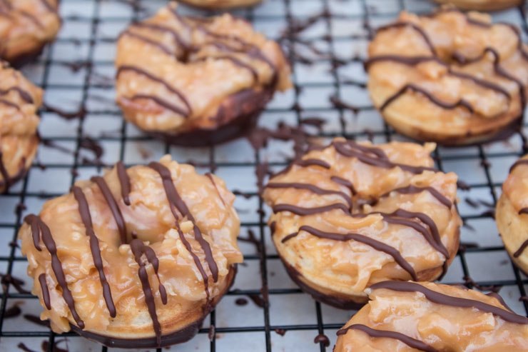 Samoa Mini Donuts