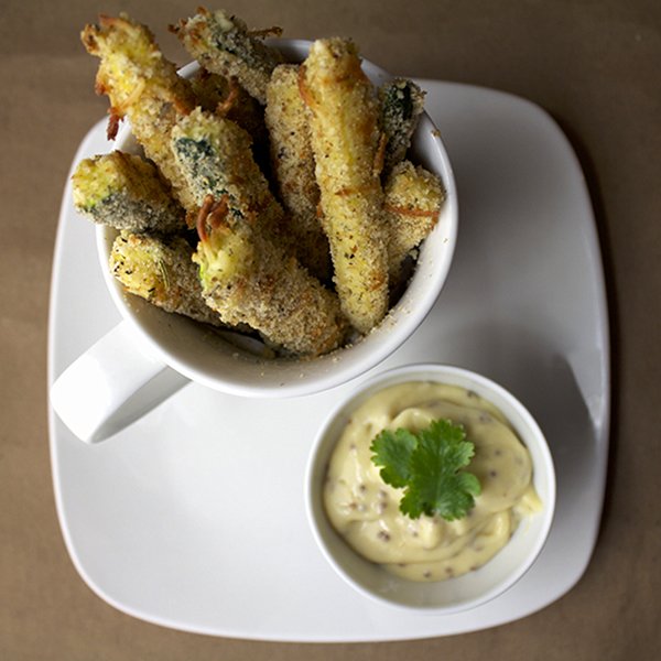 Baked Parmesan Zucchini Fries