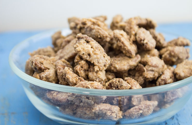 Baked Candied Pecans