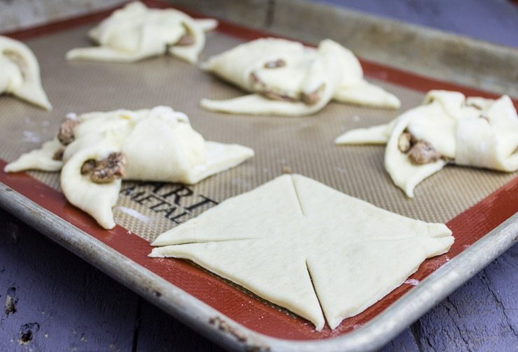 Candied Pecan Cheese Danish