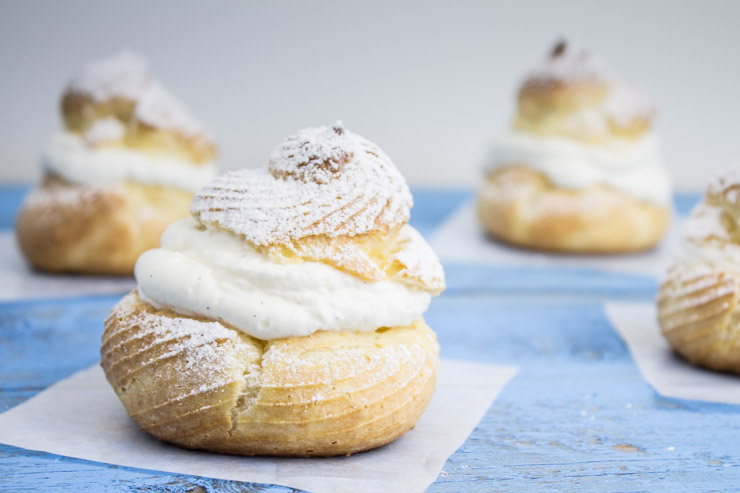 Finished Cream Puffs