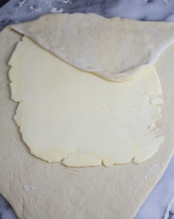 Combining the Butter Slab with the Dough