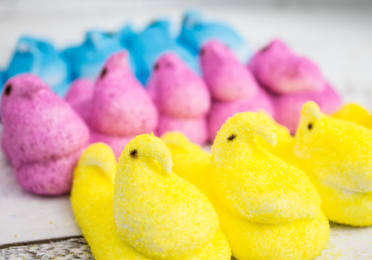 Homemade Marshmallow Peeps