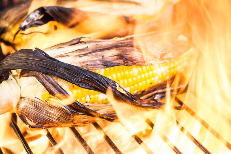 Grilling Herb Butter Corn