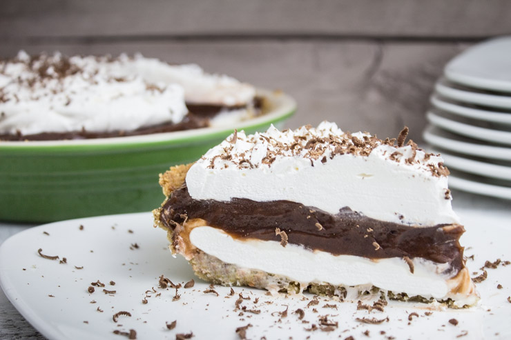 Whipped Chocolate Cream Pie