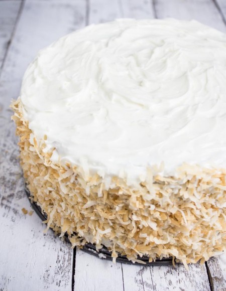 Toasted Coconut Carrot Cake