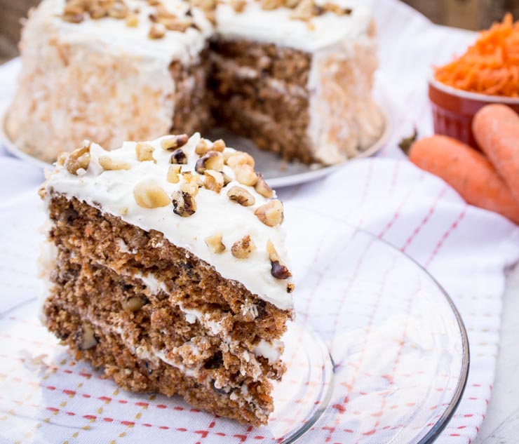 Toasted Coconut Carrot Cake