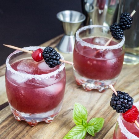 Blackberry Gin Punch