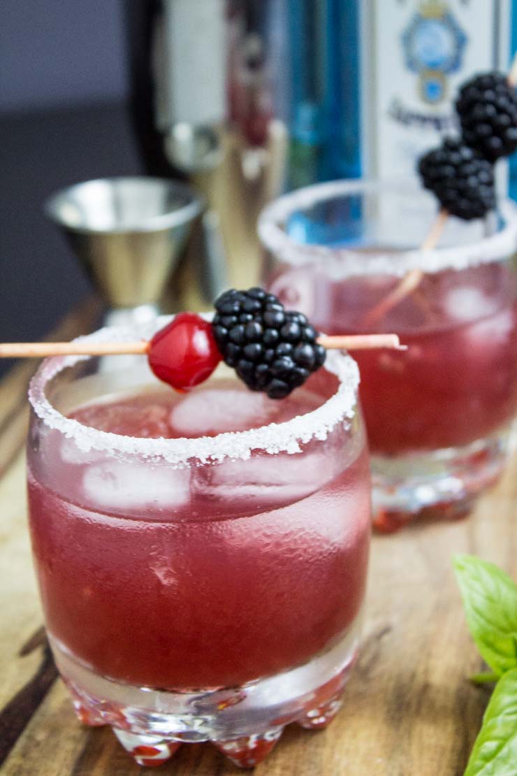 Blackberry Gin Punch Southern FATTY