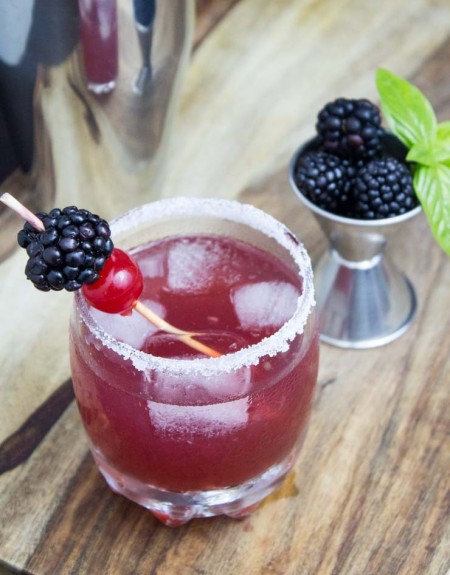 Blackberry Gin Punch