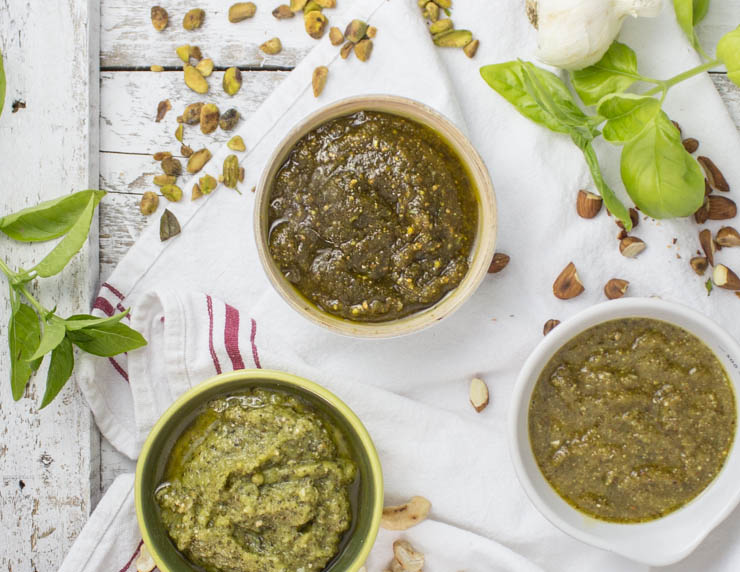 Pesto Three Ways