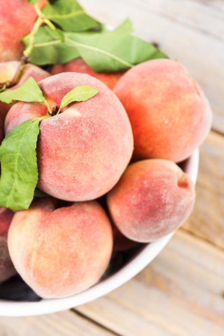 Ripe, Local Peaches