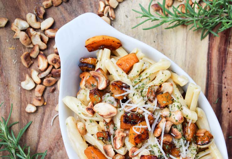 Brown Butter Butternut Cream Pasta