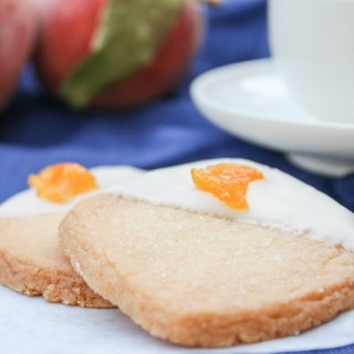 Dipped Shortbread Cookies