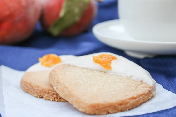 Dipped Shortbread Cookies