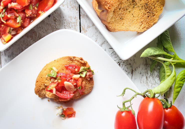 Homemade Bruschetta