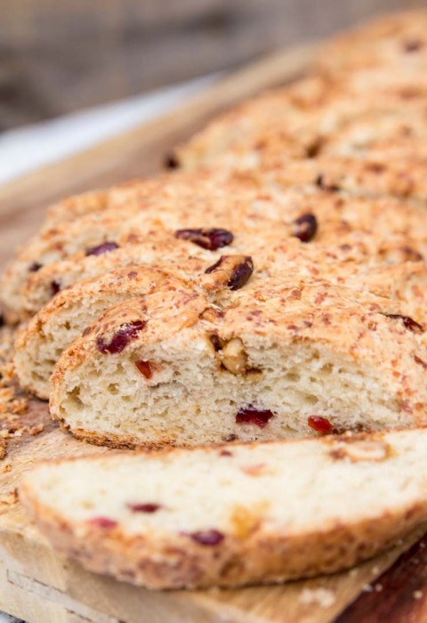 Baked Biscotti Bread