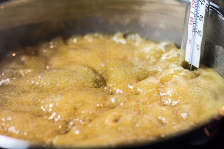 Cooking Caramel to Temperature