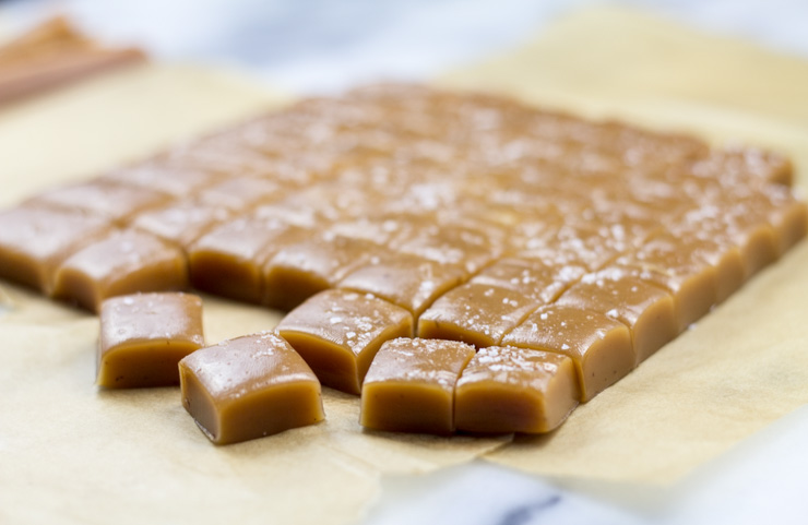 Honeycrisp Cider Caramels