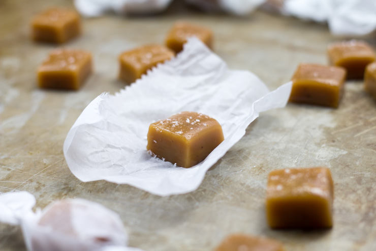 Honeycrisp Cider Caramels