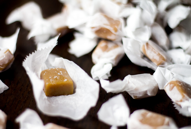 Honeycrisp Cider Caramels