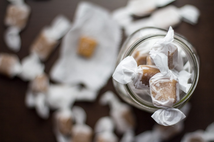 Honeycrisp Cider Caramels