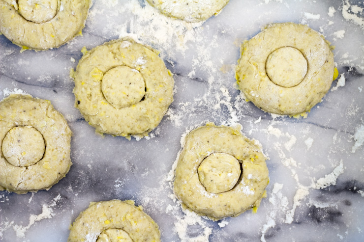 Peppered Corn Doughnuts