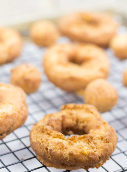 Peppered Corn Doughnuts