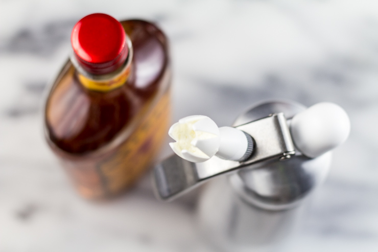 Making Fireball Whisky Whipped Cream