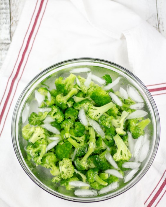 Shocking Broccoli to Keep Color and Texture