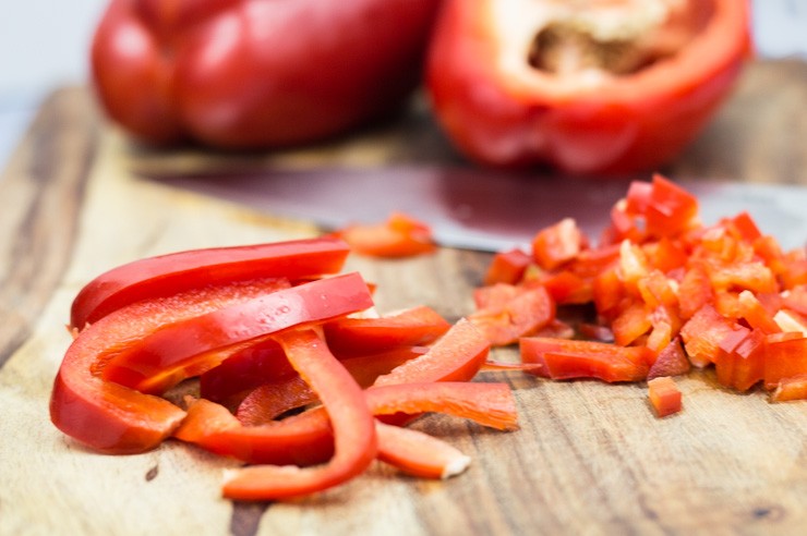 Red Peppers for Relish