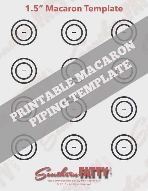 Macaron Template 1 Inch from www.southernfatty.com