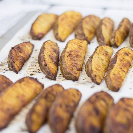 Potato Wedges with Smoky Seasoning