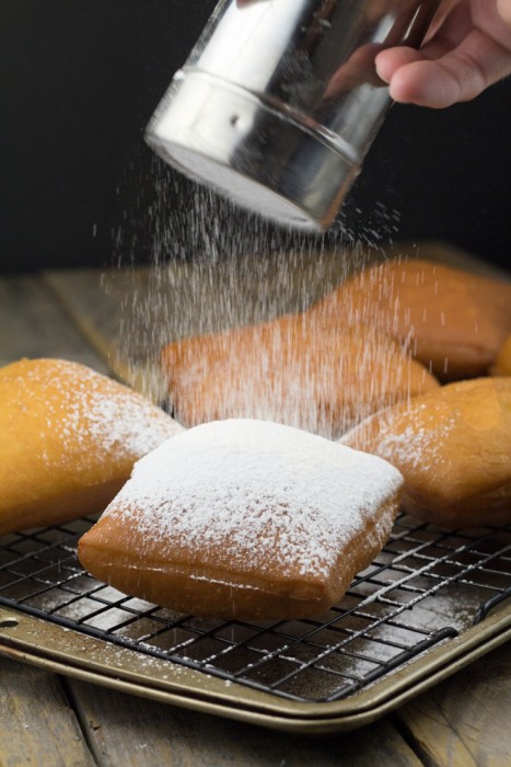 Apple Havarti Beignets