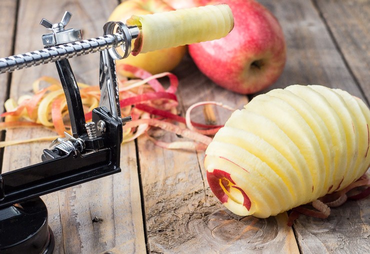 Slicing Apples for Beignets