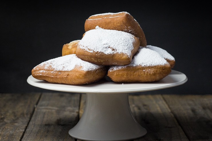 Apple Havarti Beignets