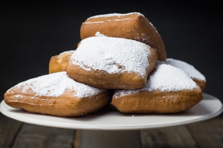 Apple Havarti Beignets