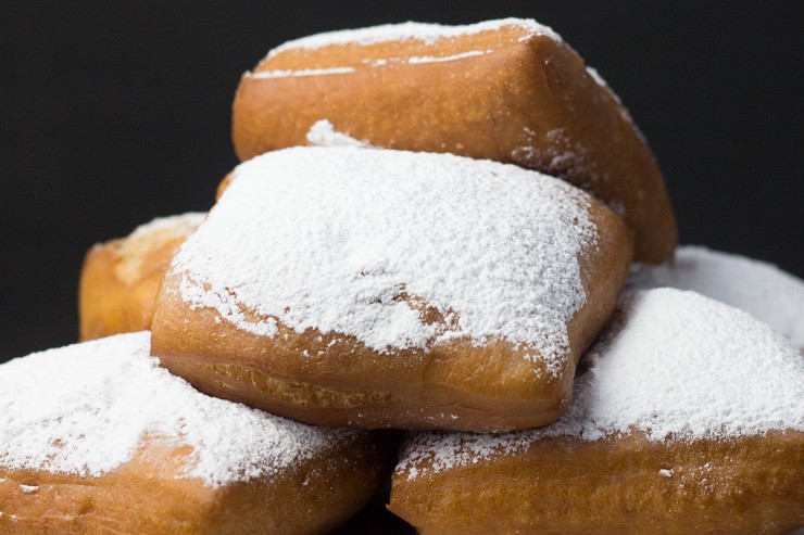 Apple Havarti Beignets