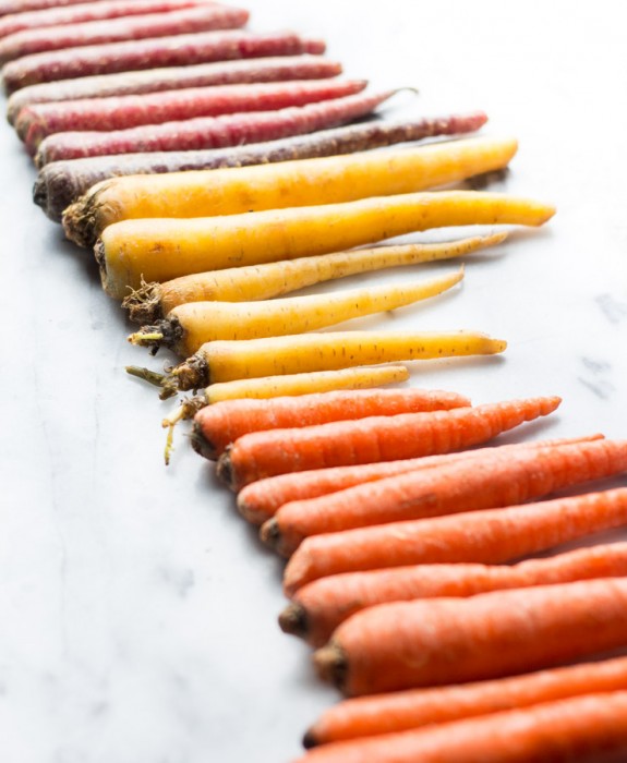 Rainbow Carrots for Carrot Cake