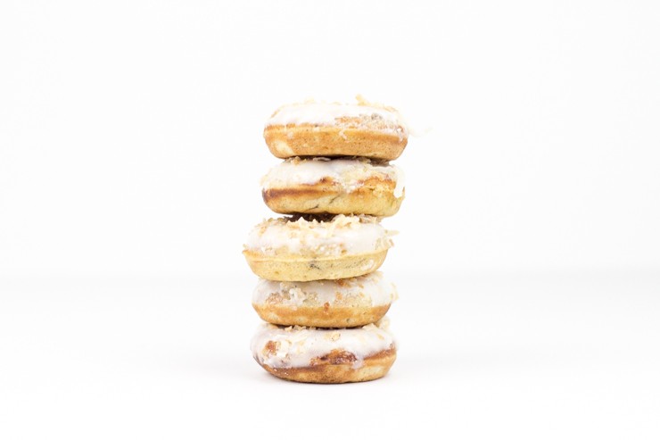 Mini Carrot Cake Doughnuts