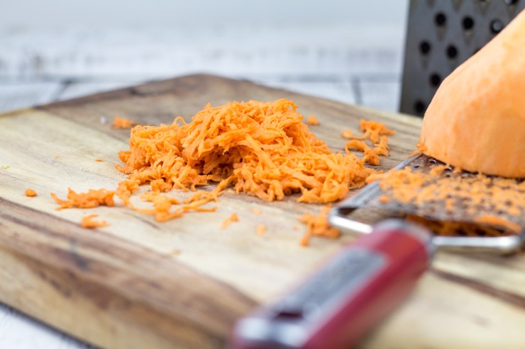 Shredded Sweet Potatoes