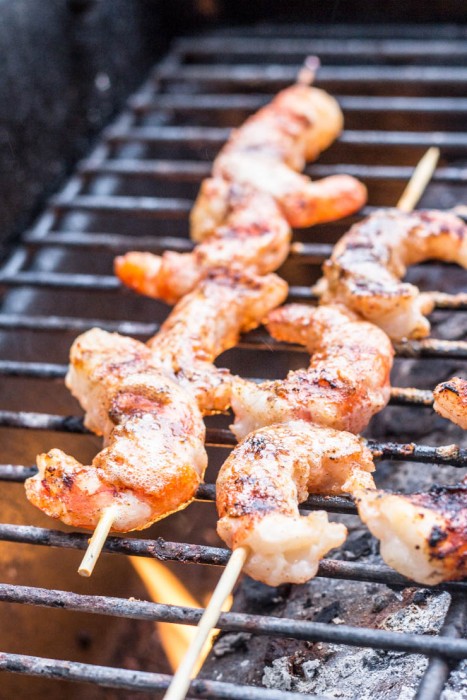 Grilled Royal Red Shrimp