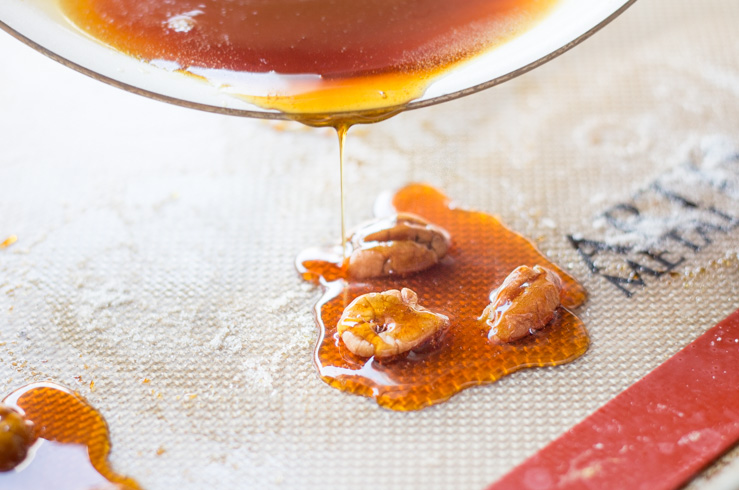 Making Pecan Sugar Decorations