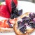 Goat Cheese Berry Basil Sourdough Toast